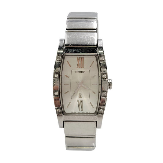 【中古品】【レディース】 SEIKO LUKIA セイコー ルキア 8P QUARTZ 1F20-0BK0 クォーツ 腕時計 197-251028-as-37-izu カラー：シルバー 万代Net店