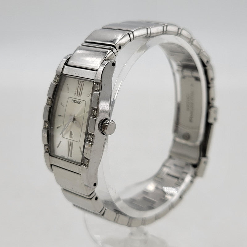 【中古品】【レディース】 SEIKO LUKIA セイコー ルキア 8P QUARTZ 1F20-0BK0 クォーツ 腕時計 197-251028-as-37-izu カラー：シルバー 万代Net店