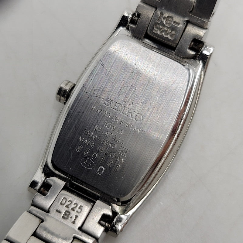 【中古品】【レディース】 SEIKO LUKIA セイコー ルキア 8P QUARTZ 1F20-0BK0 クォーツ 腕時計 197-251028-as-37-izu カラー：シルバー 万代Net店