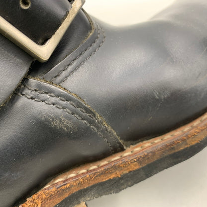 【現状渡し品】【メンズ/レディース】 RED WING レッドウィング ENGINEER BOOT 2268 エンジニアブーツ USA製 シューズ 靴 164-251024-as-03-izu サイズ：26cm カラー：ブラック 万代Net店