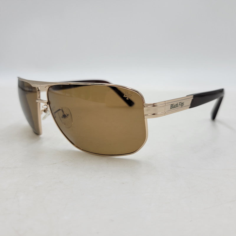 【現状渡し品】【メンズ/レディース】 BLACK FLYS ブラックフライズ FLY SAILOR SUNGLASSES フライセイラー サングラス 203-251027-as-30-izu カラー：ブラウン×ゴールド 万代Net店