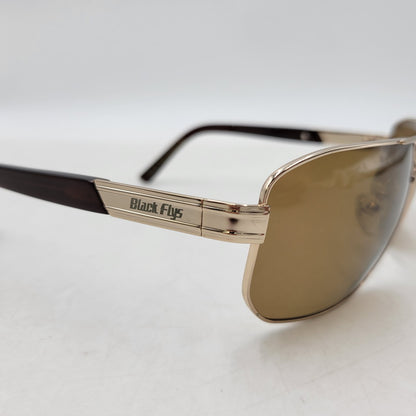 【現状渡し品】【メンズ/レディース】 BLACK FLYS ブラックフライズ FLY SAILOR SUNGLASSES フライセイラー サングラス 203-251027-as-30-izu カラー：ブラウン×ゴールド 万代Net店