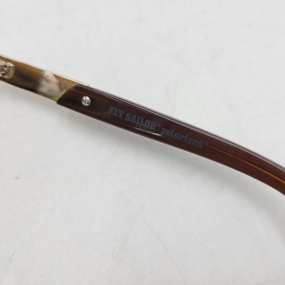 【現状渡し品】【メンズ/レディース】 BLACK FLYS ブラックフライズ FLY SAILOR SUNGLASSES フライセイラー サングラス 203-251027-as-30-izu カラー：ブラウン×ゴールド 万代Net店