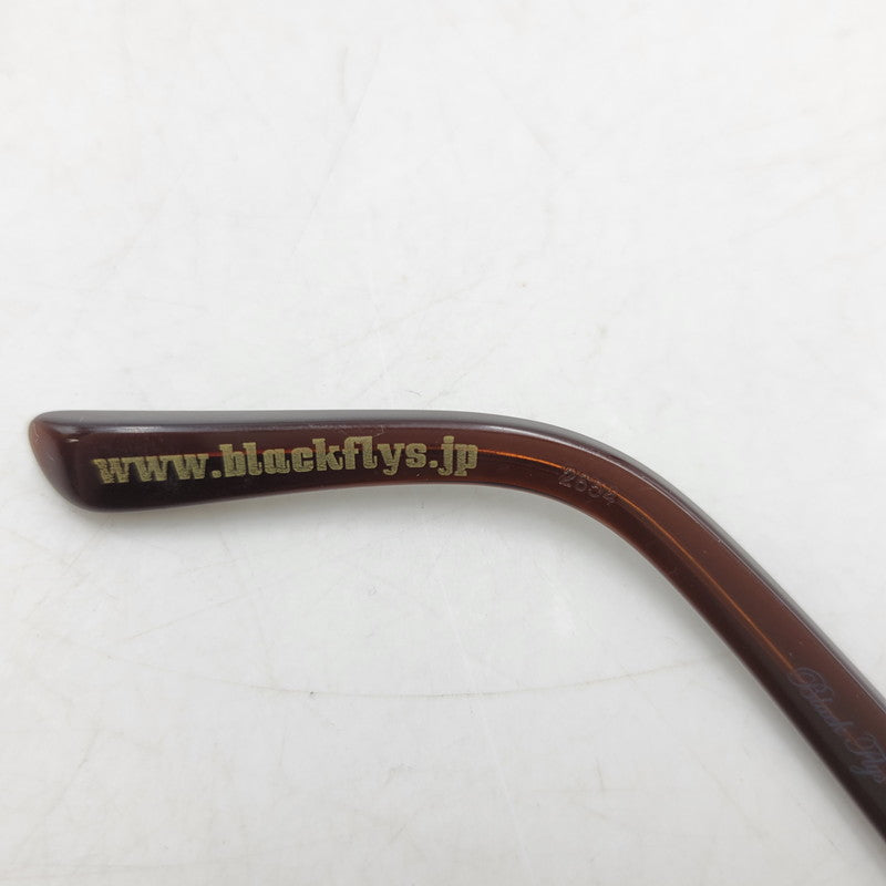 【現状渡し品】【メンズ/レディース】 BLACK FLYS ブラックフライズ FLY SAILOR SUNGLASSES フライセイラー サングラス 203-251027-as-30-izu カラー：ブラウン×ゴールド 万代Net店