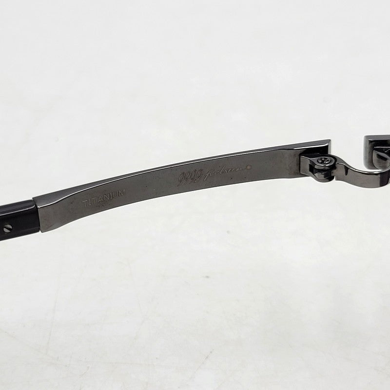 【中古品】【メンズ/レディース】 999.9 FEELSUN フォーナインズ・フィールサン SUNGLASSES F-01 NPM サングラス 203-251024-as-19-izu サイズ：62□12-119 カラー：ブラック系 万代Net店