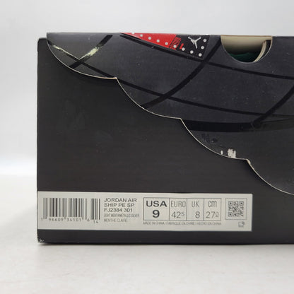【中古品】【メンズ】 NIKE ナイキ × CORPORATE コーポレート JORDAN AIR SHIP PE SP FJ2384-301 ジョーダン エア シップ PE SP スニーカー シューズ 靴 160-251024-as-22-izu サイズ：27cm カラー：LIGHT MENTA/METALLIC SILVER 万代Net店