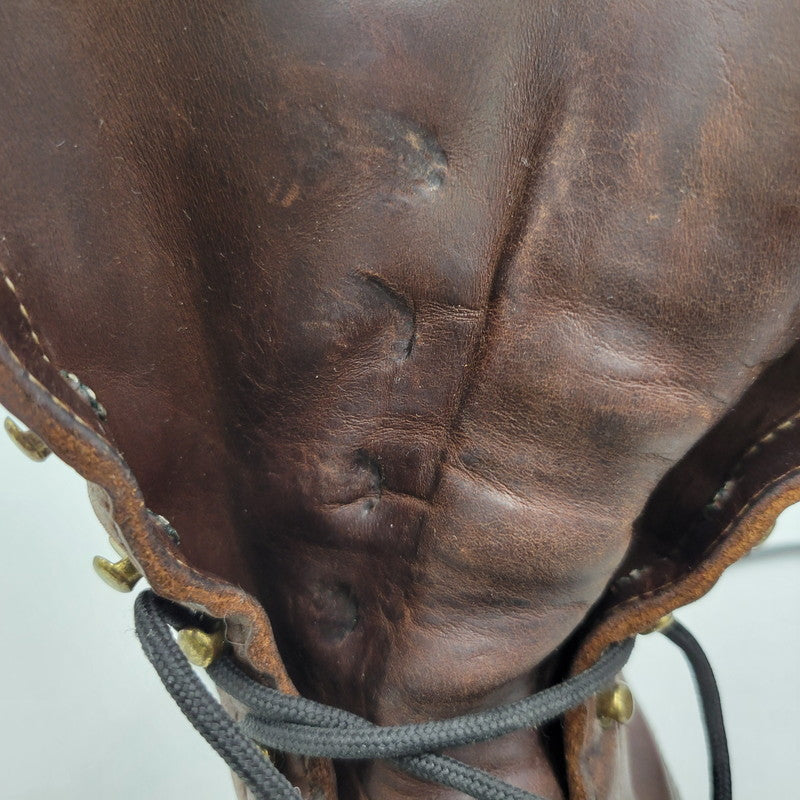 【中古品】【メンズ】 WHITE'S BOOTS ホワイツブーツ SMOKE JUMPER LACE UP WORK BOOT 0118 スモーク ジャンパー レースアップ ワークブーツ シューズ 靴 164-251024-as-24-izu サイズ：9.5E カラー：ブラウン 万代Net店