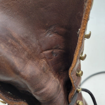 【中古品】【メンズ】 WHITE'S BOOTS ホワイツブーツ SMOKE JUMPER LACE UP WORK BOOT 0118 スモーク ジャンパー レースアップ ワークブーツ シューズ 靴 164-251024-as-24-izu サイズ：9.5E カラー：ブラウン 万代Net店