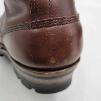 【中古品】【メンズ】 WHITE'S BOOTS ホワイツブーツ SMOKE JUMPER LACE UP WORK BOOT 0118 スモーク ジャンパー レースアップ ワークブーツ シューズ 靴 164-251024-as-24-izu サイズ：9.5E カラー：ブラウン 万代Net店