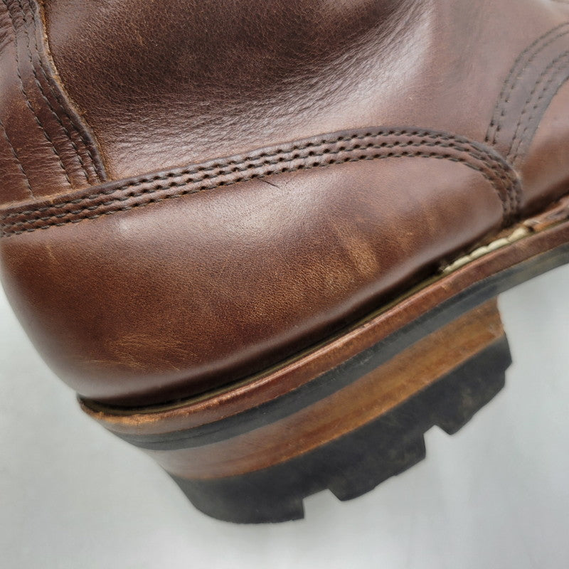 【中古品】【メンズ】 WHITE'S BOOTS ホワイツブーツ SMOKE JUMPER LACE UP WORK BOOT 0118 スモーク ジャンパー レースアップ ワークブーツ シューズ 靴 164-251024-as-24-izu サイズ：9.5E カラー：ブラウン 万代Net店