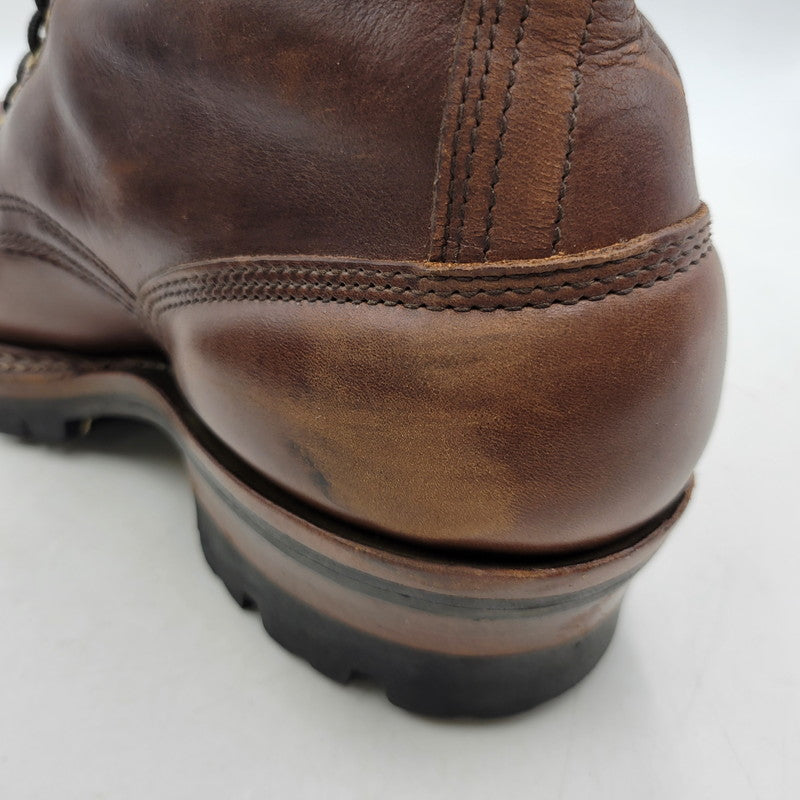 【中古品】【メンズ】 WHITE'S BOOTS ホワイツブーツ SMOKE JUMPER LACE UP WORK BOOT 0118 スモーク ジャンパー レースアップ ワークブーツ シューズ 靴 164-251024-as-24-izu サイズ：9.5E カラー：ブラウン 万代Net店