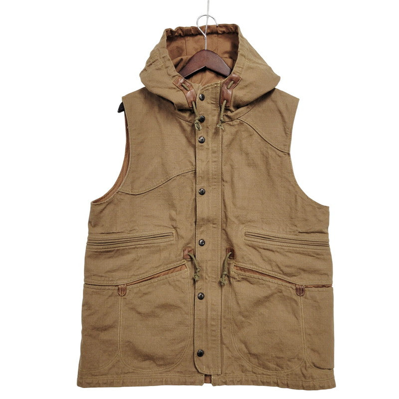 【中古美品】【メンズ】 COLIMBO コリンボ YARN DYED COTTON CANVAS SNIPER'S VEST ZZ-0116 スナイパー ベスト 145-251024-as-12-izu サイズ：L カラー：カーキ 万代Net店