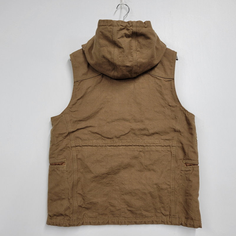 【中古美品】【メンズ】 COLIMBO コリンボ YARN DYED COTTON CANVAS SNIPER'S VEST ZZ-0116 スナイパー ベスト 145-251024-as-12-izu サイズ：L カラー：カーキ 万代Net店