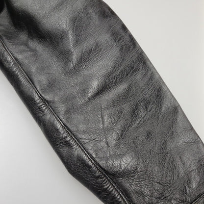 【中古美品】【メンズ】 COLIMBO コリンボ FLEXIBILITY HORSEHIDE HILL CITY LEATHER COACH JACKET ZZ-0135 ホースハイド ヒルシティ レザー コーチジャケット アウター 145-251024-as-13-izu サイズ：XL カラー：ブラック 万代Net店