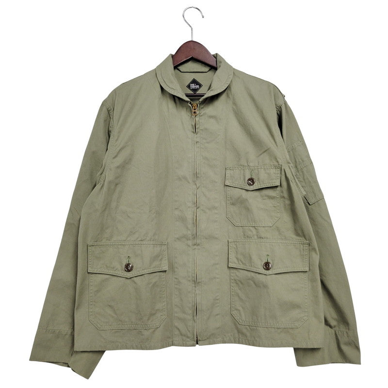 【中古美品】【メンズ】 THE CORONA UTILITY コロナ ユーティリティ JAC SUMMER FLY CJ070-25-02 ジャケット アウター 145-251024-as-11-izu サイズ：L カラー：グリーン系 万代Net店