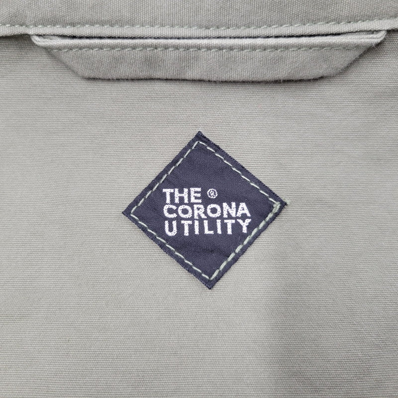 【中古美品】【メンズ】 THE CORONA UTILITY コロナ ユーティリティ JAC SUMMER FLY CJ070-25-02 ジャケット アウター 145-251024-as-11-izu サイズ：L カラー：グリーン系 万代Net店