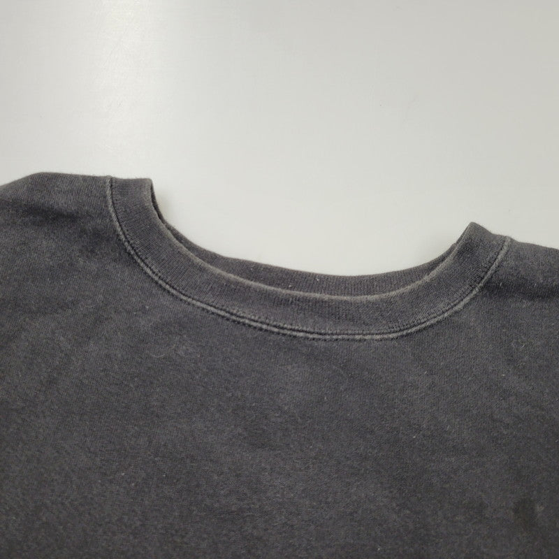 【中古品】【メンズ】 adidas アディダス SMALL PERFORMANCE LOGO CREWNECK SWEATSHIRT スモール パフォーマンス ロゴ クルーネック スウェットシャツ USA製 トレーナー 長袖 トップス 146-251101-as-13-izu サイズ：XL カラー：ブラック 万代Net店