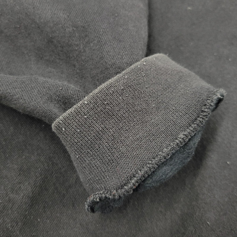 【中古品】【メンズ】 adidas アディダス SMALL PERFORMANCE LOGO CREWNECK SWEATSHIRT スモール パフォーマンス ロゴ クルーネック スウェットシャツ USA製 トレーナー 長袖 トップス 146-251101-as-13-izu サイズ：XL カラー：ブラック 万代Net店