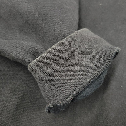 【中古品】【メンズ】 adidas アディダス SMALL PERFORMANCE LOGO CREWNECK SWEATSHIRT スモール パフォーマンス ロゴ クルーネック スウェットシャツ USA製 トレーナー 長袖 トップス 146-251101-as-13-izu サイズ：XL カラー：ブラック 万代Net店