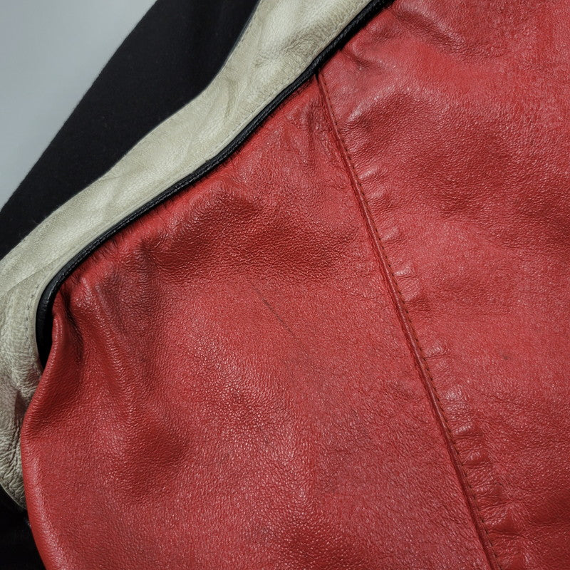 【中古品】【メンズ】 JH DESIGN ジェイエイチデザイン GEORGIA BULLDOGS REVERSIBLE STADIUM JACKET ジョージア ブルドッグズ リバーシブル スタジアムジャケット 韓国製 スタジャン アウター 146-251026-as-09-izu サイズ：XL カラー：ブラック/マルチカラー 万代Net店