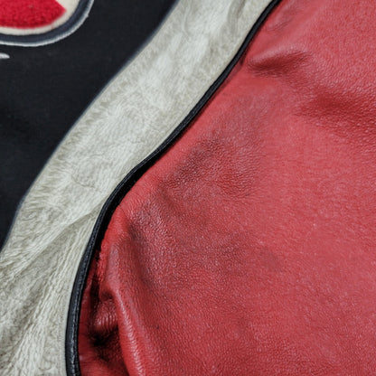 【中古品】【メンズ】 JH DESIGN ジェイエイチデザイン GEORGIA BULLDOGS REVERSIBLE STADIUM JACKET ジョージア ブルドッグズ リバーシブル スタジアムジャケット 韓国製 スタジャン アウター 146-251026-as-09-izu サイズ：XL カラー：ブラック/マルチカラー 万代Net店
