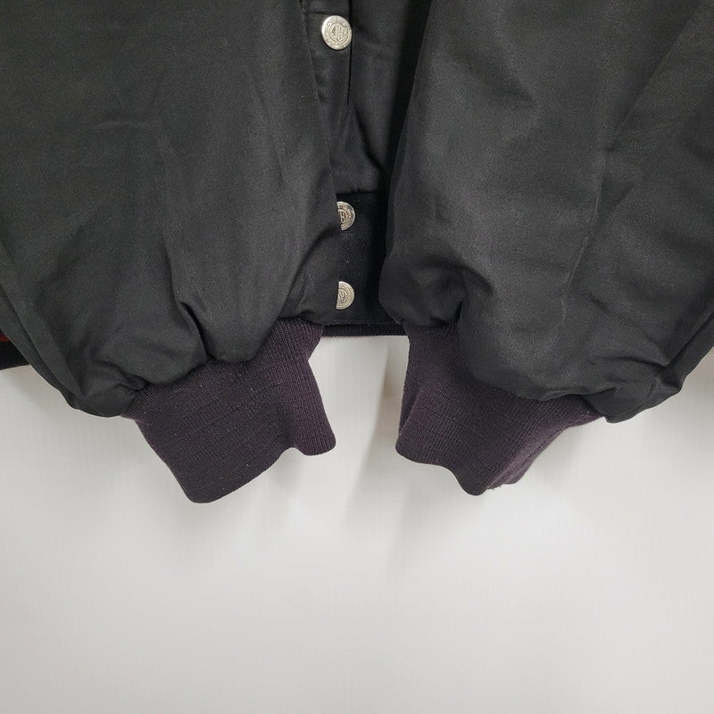 【中古品】【メンズ】 JH DESIGN ジェイエイチデザイン GEORGIA BULLDOGS REVERSIBLE STADIUM JACKET ジョージア ブルドッグズ リバーシブル スタジアムジャケット 韓国製 スタジャン アウター 146-251026-as-09-izu サイズ：XL カラー：ブラック/マルチカラー 万代Net店