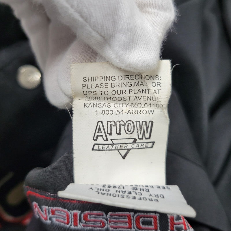 【中古品】【メンズ】 JH DESIGN ジェイエイチデザイン GEORGIA BULLDOGS REVERSIBLE STADIUM JACKET ジョージア ブルドッグズ リバーシブル スタジアムジャケット 韓国製 スタジャン アウター 146-251026-as-09-izu サイズ：XL カラー：ブラック/マルチカラー 万代Net店