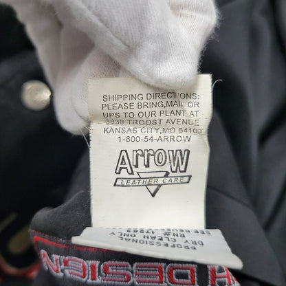 【中古品】【メンズ】 JH DESIGN ジェイエイチデザイン GEORGIA BULLDOGS REVERSIBLE STADIUM JACKET ジョージア ブルドッグズ リバーシブル スタジアムジャケット 韓国製 スタジャン アウター 146-251026-as-09-izu サイズ：XL カラー：ブラック/マルチカラー 万代Net店