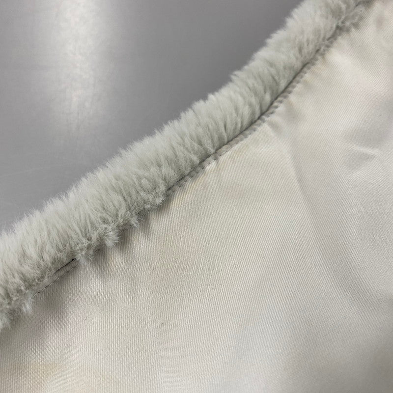 【中古品】【レディース】 NIKE ナイキ WMNS NSW BIG SWOOSH FAUX FUR JACKET DO3792-025 ウィメンズ ビッグスウッシュ フェイクファージャケット アウター 169-251028-as-23-izu サイズ：M カラー：ライトブルー 万代Net店