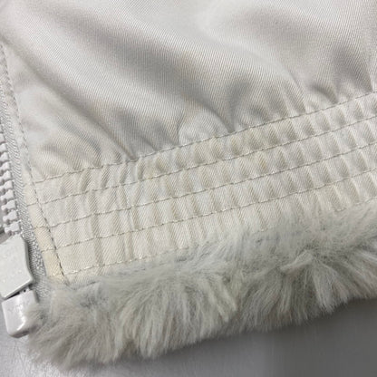 【中古品】【レディース】 NIKE ナイキ WMNS NSW BIG SWOOSH FAUX FUR JACKET DO3792-025 ウィメンズ ビッグスウッシュ フェイクファージャケット アウター 169-251028-as-23-izu サイズ：M カラー：ライトブルー 万代Net店