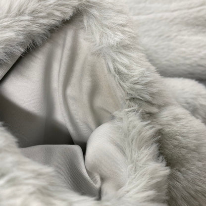 【中古品】【レディース】 NIKE ナイキ WMNS NSW BIG SWOOSH FAUX FUR JACKET DO3792-025 ウィメンズ ビッグスウッシュ フェイクファージャケット アウター 169-251028-as-23-izu サイズ：M カラー：ライトブルー 万代Net店