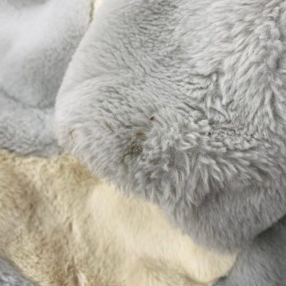 【中古品】【レディース】 NIKE ナイキ WMNS NSW BIG SWOOSH FAUX FUR JACKET DO3792-025 ウィメンズ ビッグスウッシュ フェイクファージャケット アウター 169-251028-as-23-izu サイズ：M カラー：ライトブルー 万代Net店