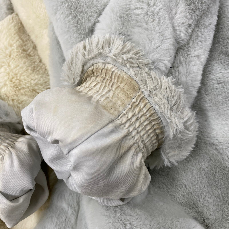 【中古品】【レディース】 NIKE ナイキ WMNS NSW BIG SWOOSH FAUX FUR JACKET DO3792-025 ウィメンズ ビッグスウッシュ フェイクファージャケット アウター 169-251028-as-23-izu サイズ：M カラー：ライトブルー 万代Net店