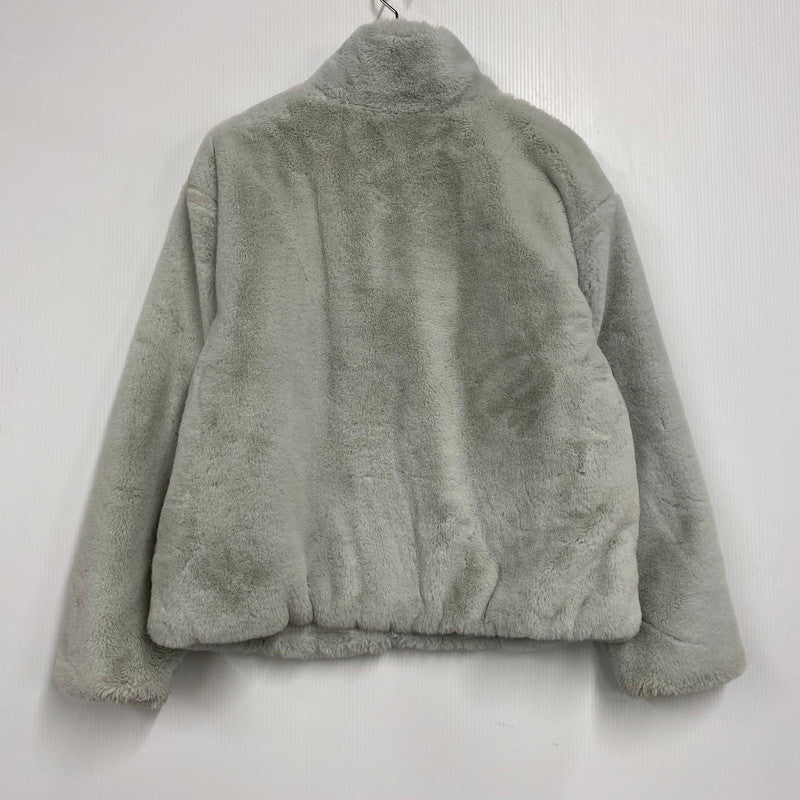 【中古品】【レディース】 NIKE ナイキ WMNS NSW BIG SWOOSH FAUX FUR JACKET DO3792-025 ウィメンズ ビッグスウッシュ フェイクファージャケット アウター 169-251028-as-23-izu サイズ：M カラー：ライトブルー 万代Net店