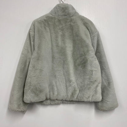 【中古品】【レディース】 NIKE ナイキ WMNS NSW BIG SWOOSH FAUX FUR JACKET DO3792-025 ウィメンズ ビッグスウッシュ フェイクファージャケット アウター 169-251028-as-23-izu サイズ：M カラー：ライトブルー 万代Net店