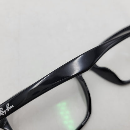 【中古品】【メンズ/レディース】 Ray-Ban レイバン OPTICS SUNGLASSES RB5279F サングラス メガネ 眼鏡 203-251028-as-44-izu サイズ：55□18-145 カラー：ブラック×クリア 万代Net店