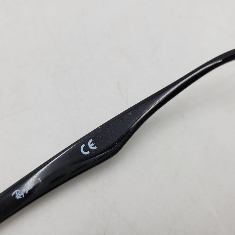 【中古品】【メンズ/レディース】 Ray-Ban レイバン OPTICS SUNGLASSES RB5279F サングラス メガネ 眼鏡 203-251028-as-44-izu サイズ：55□18-145 カラー：ブラック×クリア 万代Net店