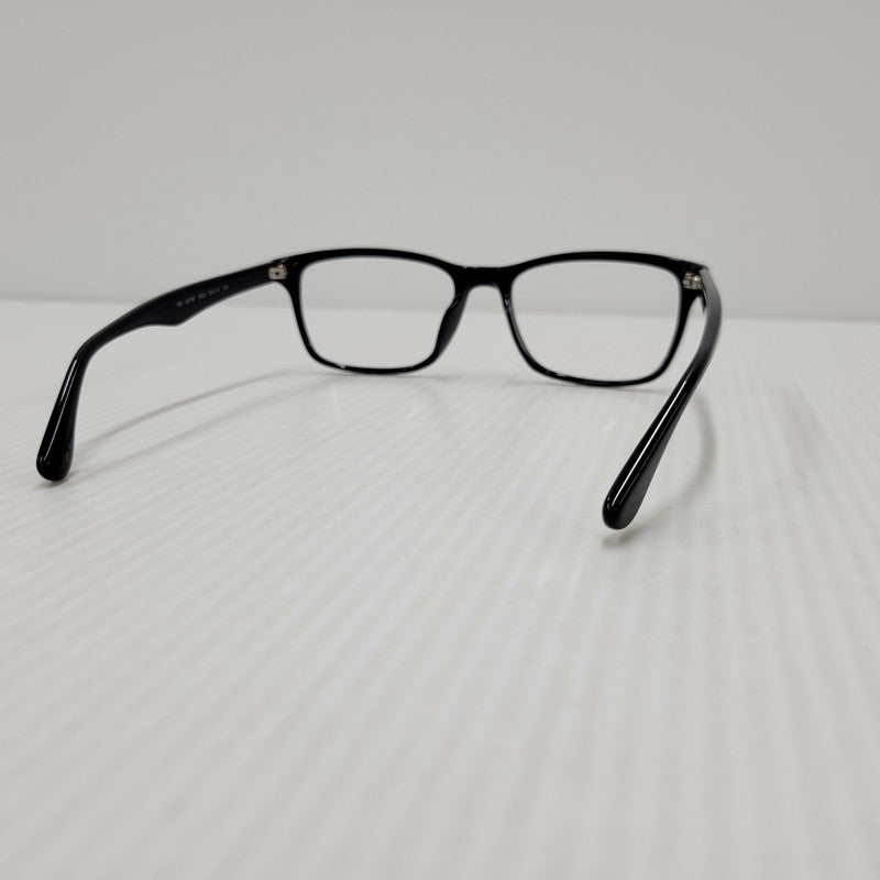 【中古品】【メンズ/レディース】 Ray-Ban レイバン OPTICS SUNGLASSES RB5279F サングラス メガネ 眼鏡 203-251028-as-44-izu サイズ：55□18-145 カラー：ブラック×クリア 万代Net店