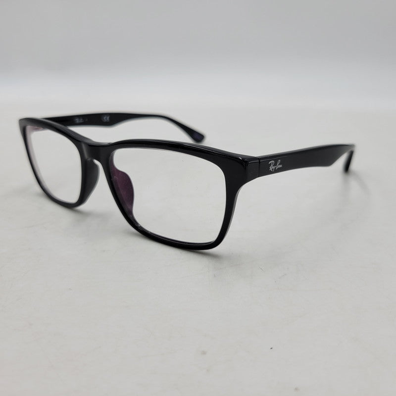 【中古品】【メンズ/レディース】 Ray-Ban レイバン OPTICS SUNGLASSES RB5279F サングラス メガネ 眼鏡 203-251028-as-44-izu サイズ：55□18-145 カラー：ブラック×クリア 万代Net店