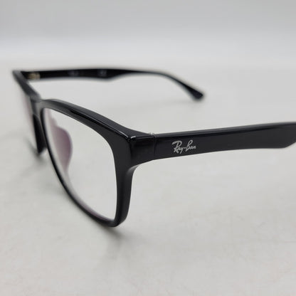 【中古品】【メンズ/レディース】 Ray-Ban レイバン OPTICS SUNGLASSES RB5279F サングラス メガネ 眼鏡 203-251028-as-44-izu サイズ：55□18-145 カラー：ブラック×クリア 万代Net店