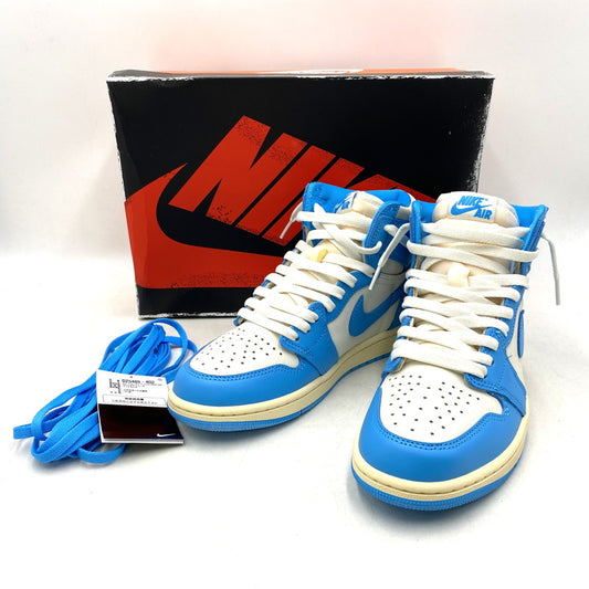 【中古品】【メンズ】 NIKE ナイキ DZ5485-402 AIR JORDAN 1 RETRO HIGH OG エア ジョーダン 1 レトロ ハイ オリジナル スニーカー 靴 160-251025-cs-05-izu サイズ：26.5cm カラー：UNC REIMAGINED 万代Net店
