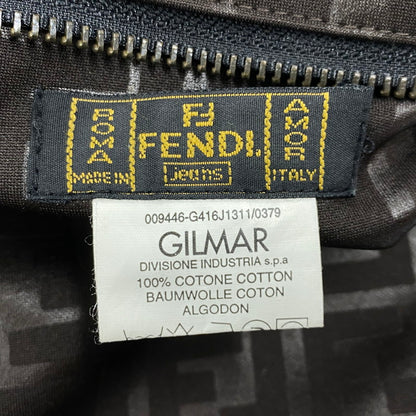 【中古品】【メンズ】 FENDI JEANS フェンディジーンズ 009446-G416J1311 イタリア製 ZUCCA PATTERN REVERSIBLE JACKET ズッカ パターン リバーシブル ジャケット アウター 146-251025-cs-04-izu サイズ：不明 カラー：ブラウン 万代Net店