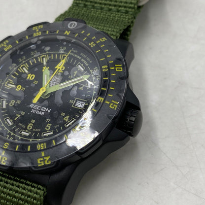 【中古美品】【メンズ】 LUMINOX ルミノックス 8820 RECON POINT MAN MEN'S QUARTZ WATCH リーコン ポイント マン メンズ クオーツ ウォッチ 腕時計 197-251025-cs-06-izu カラー：ブラック/グリーン 万代Net店