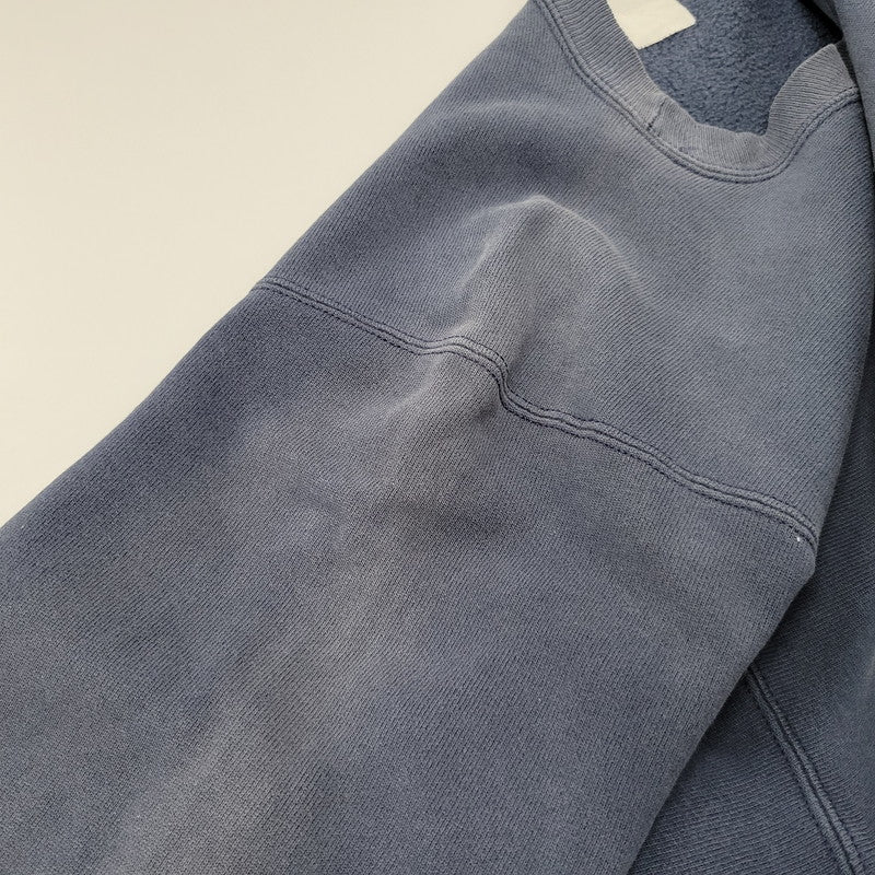 【現状渡し品】【メンズ】 Champion チャンピオン REVERSE WEAVE SWEATSHIRT リバースウィーブ スウェットシャツ メキシコ製 刺繍タグ 目あり トレーナー 長袖 トップス 146-251026-as-17-izu サイズ：L カラー：ネイビー 万代Net店