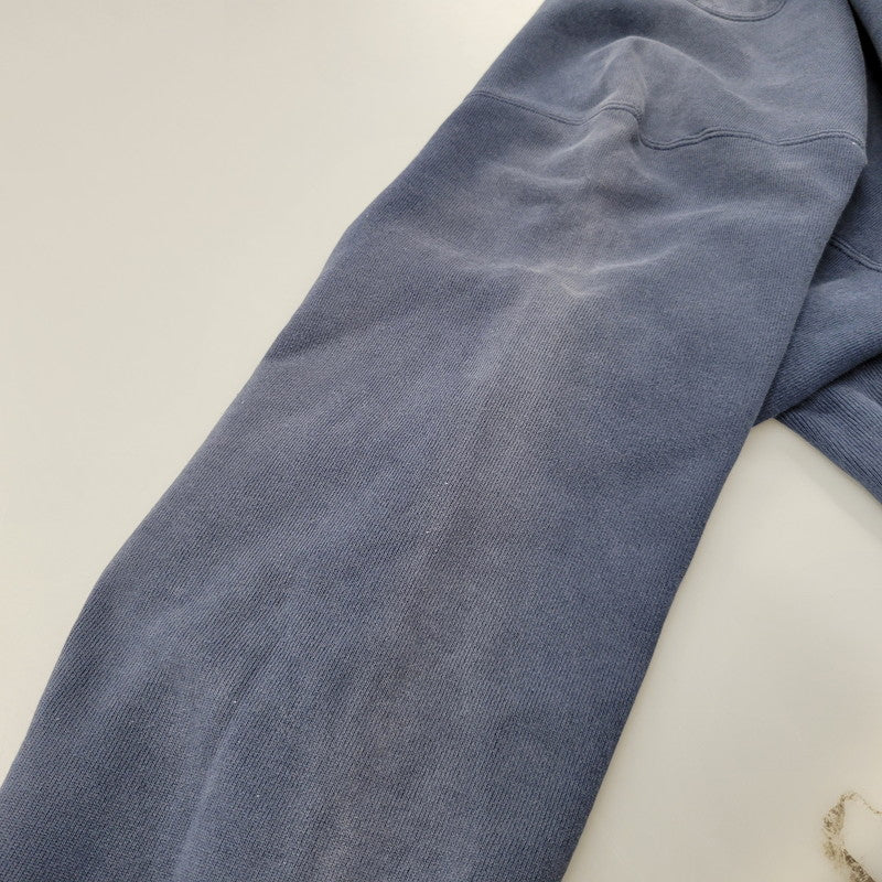 【現状渡し品】【メンズ】 Champion チャンピオン REVERSE WEAVE SWEATSHIRT リバースウィーブ スウェットシャツ メキシコ製 刺繍タグ 目あり トレーナー 長袖 トップス 146-251026-as-17-izu サイズ：L カラー：ネイビー 万代Net店