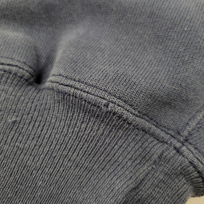 【現状渡し品】【メンズ】 Champion チャンピオン REVERSE WEAVE SWEATSHIRT リバースウィーブ スウェットシャツ メキシコ製 刺繍タグ 目あり トレーナー 長袖 トップス 146-251026-as-17-izu サイズ：L カラー：ネイビー 万代Net店