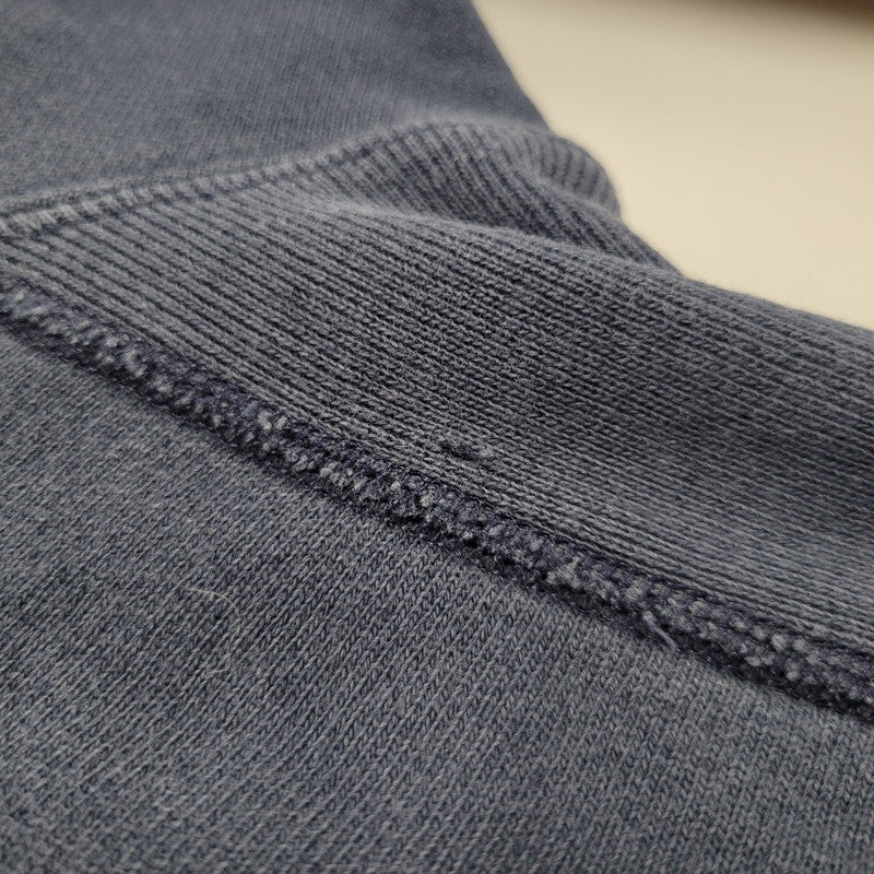 【現状渡し品】【メンズ】 Champion チャンピオン REVERSE WEAVE SWEATSHIRT リバースウィーブ スウェットシャツ メキシコ製 刺繍タグ 目あり トレーナー 長袖 トップス 146-251026-as-17-izu サイズ：L カラー：ネイビー 万代Net店