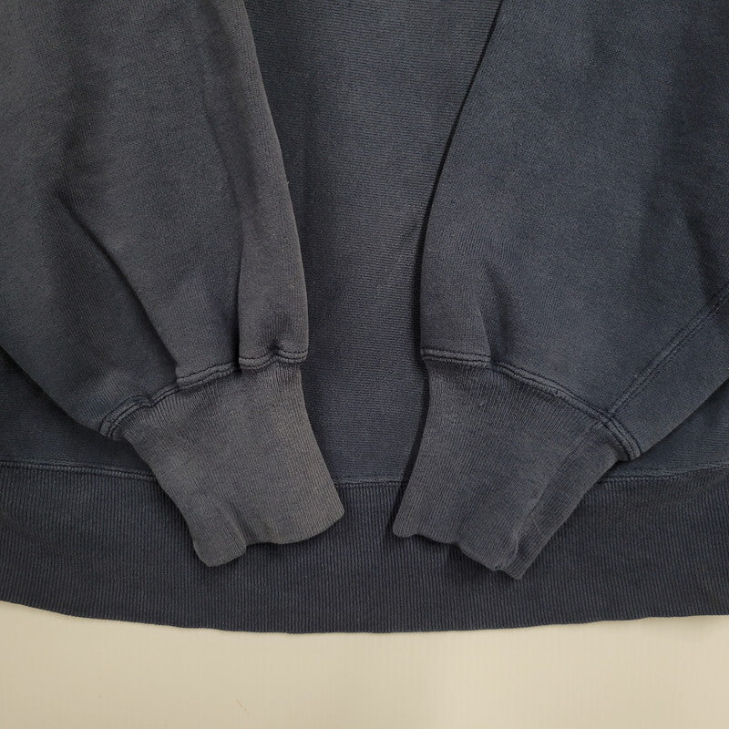 【現状渡し品】【メンズ】 Champion チャンピオン REVERSE WEAVE SWEATSHIRT リバースウィーブ スウェットシャツ メキシコ製 刺繍タグ 目あり トレーナー 長袖 トップス 146-251026-as-17-izu サイズ：L カラー：ネイビー 万代Net店