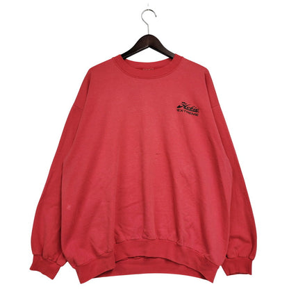 【中古品】【メンズ】 HOBIE ホビー TEAM EXTREME SWEATSHIRT スウェットシャツ USA製 トレーナー 長袖 トップス 146-251028-as-16-izu サイズ：XL カラー：レッド系 万代Net店