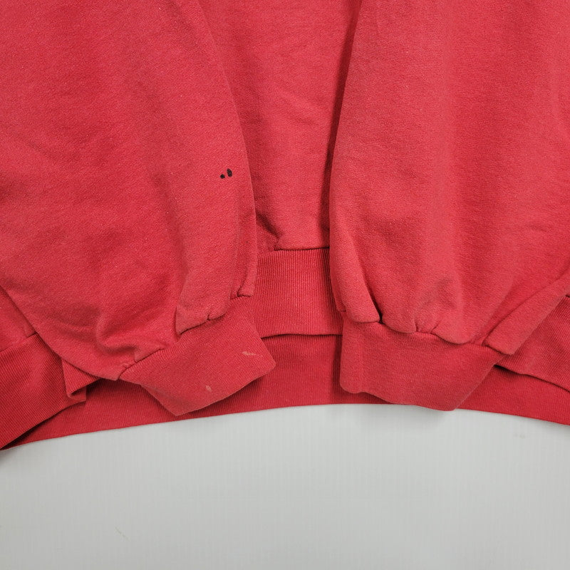 【中古品】【メンズ】 HOBIE ホビー TEAM EXTREME SWEATSHIRT スウェットシャツ USA製 トレーナー 長袖 トップス 146-251028-as-16-izu サイズ：XL カラー：レッド系 万代Net店